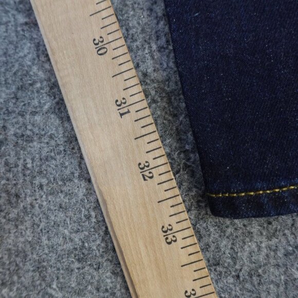 Gap Cone Oak Selvedge Jeans 32 x 33 Blue Slim Cotton Blend Straight Oldstock NEW - Picture 3 of 12
